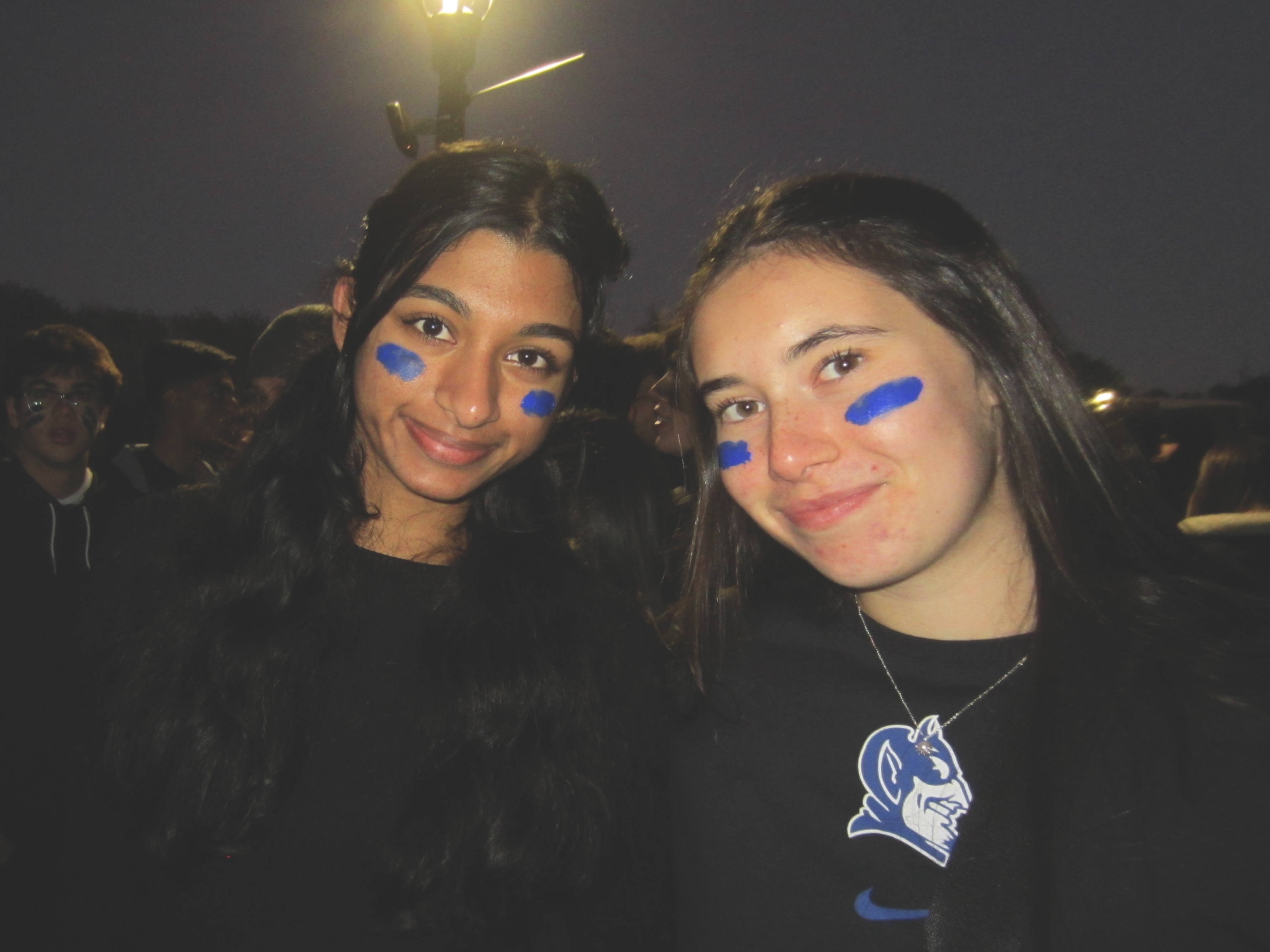 showing off my duke spirit